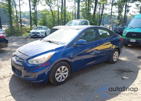 2017 Hyundai Accent Se z USA, uszkodzony, nr VIN KMHCT4AE4HU288921